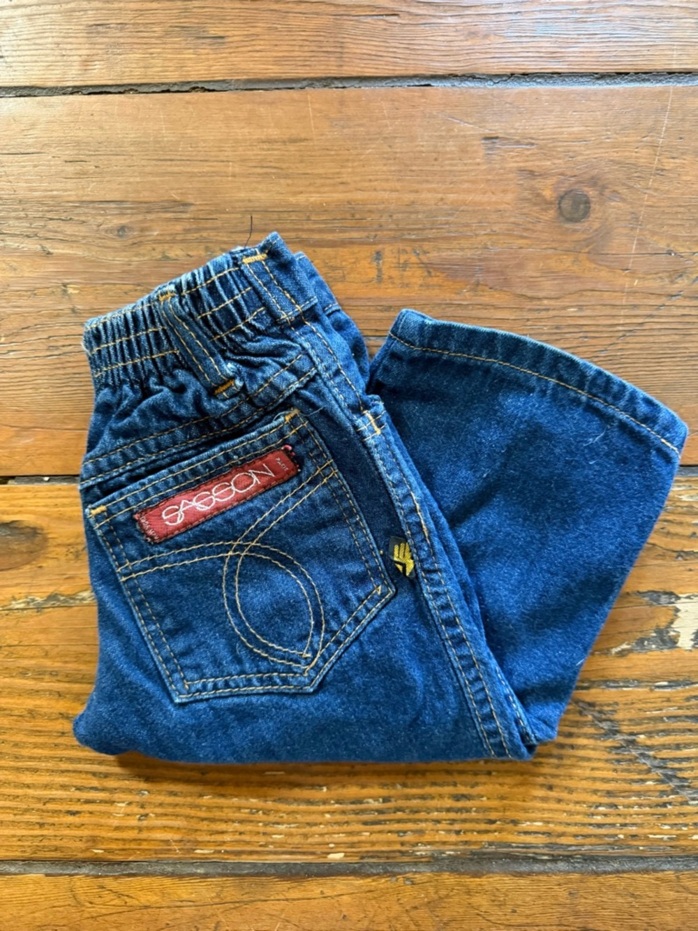 VTG Sasson Infant/Toddler Blue Denim Jeans